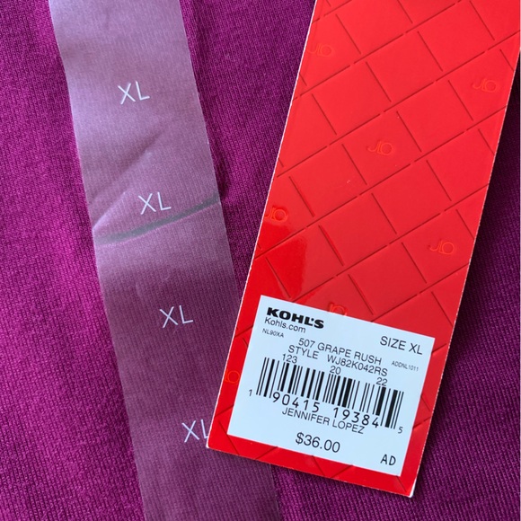 Jennifer Lopez Blouse V Neck Caged Arm Embellished Collar Size XL - Picture 4 of 6